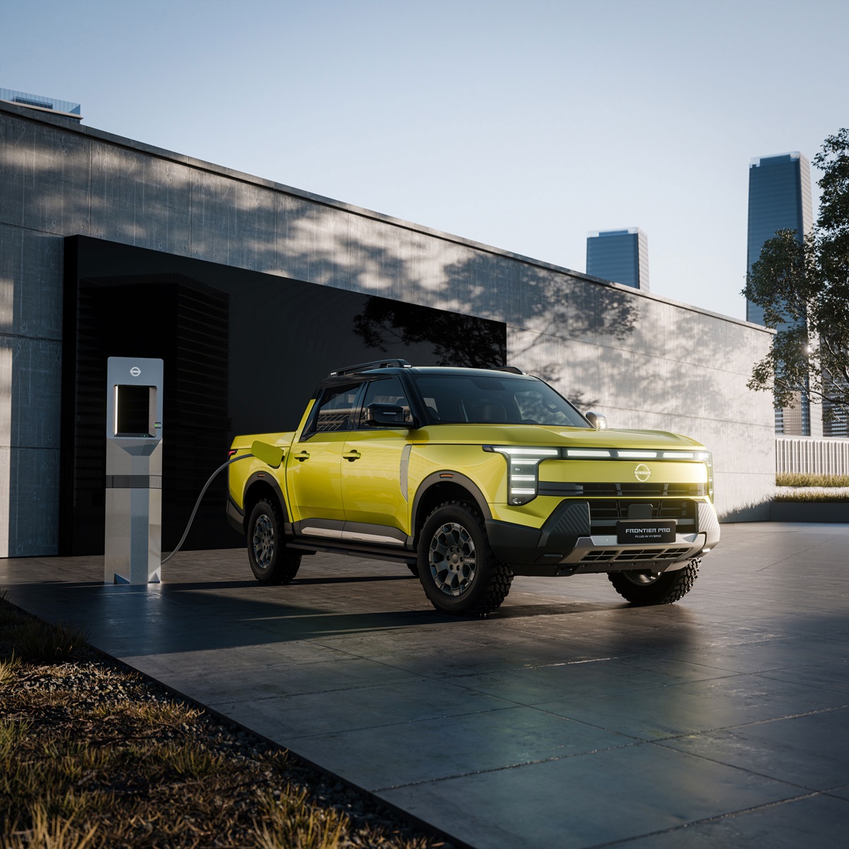 Nissan представила новий плагін-гібридний пікап