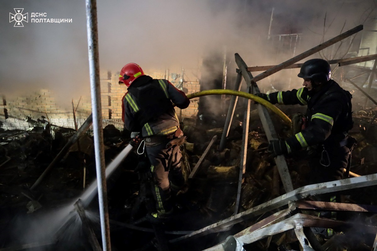 Удар по Полтаві: вісім постраждалих і 128 пошкоджених будинків