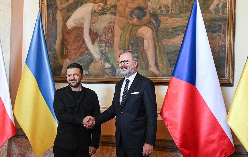 Зеленський проводить переговори з прем’єром Чехії