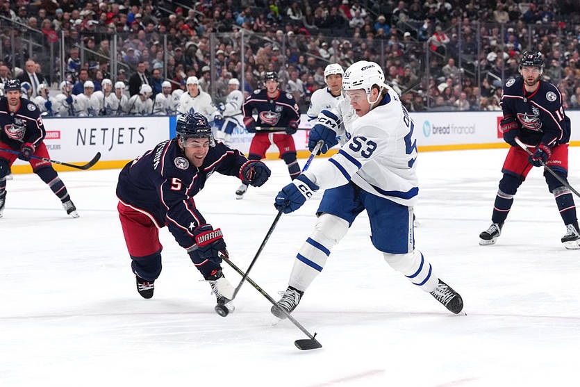 Колумбус виграв єдиний матч ігрового дня НХЛ