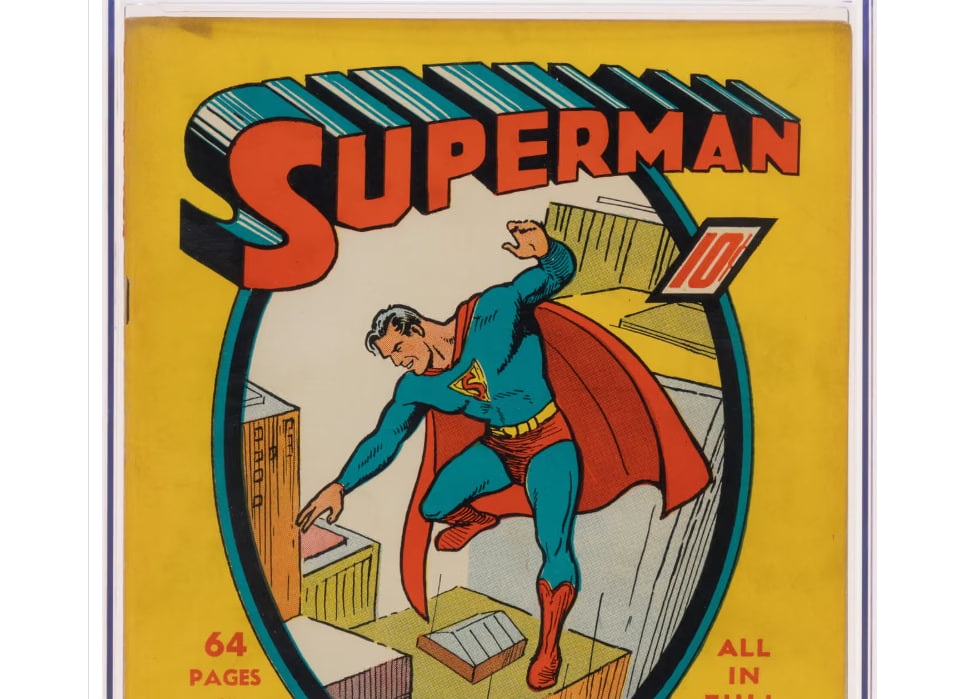 Комікс Superman No.1, знайдений на горищі, став найдорожчим у світі