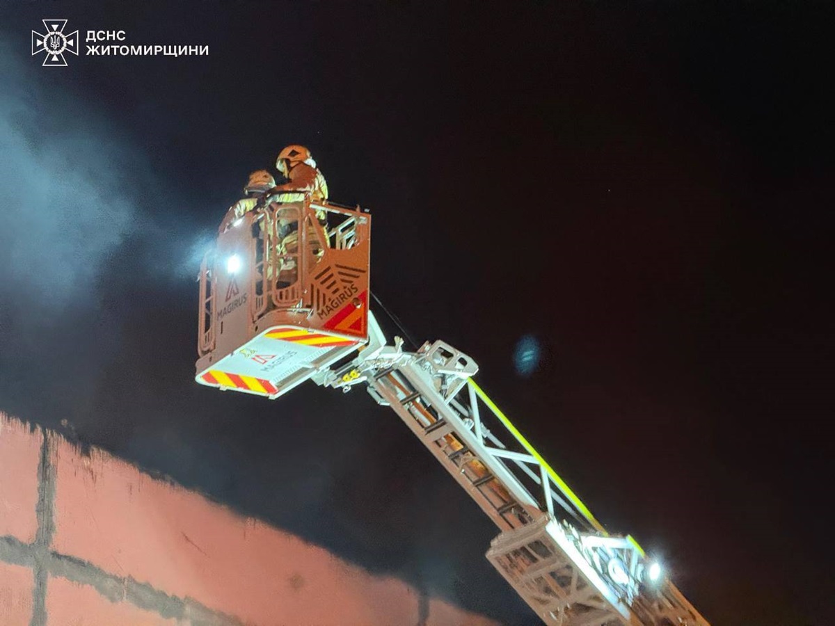 Росіяни обстріляли критичну інфраструктуру Житомирщини, є поранені